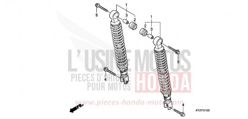 REAR CUSHION PES1259 de 2009